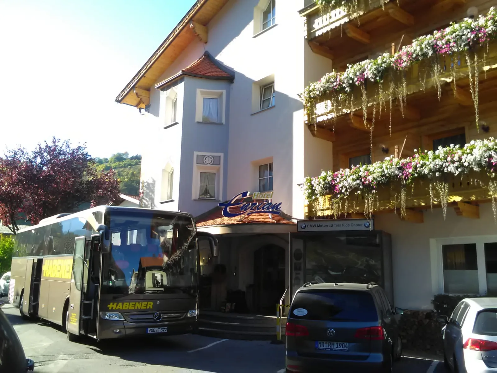 Ankommen am Urlaubsort